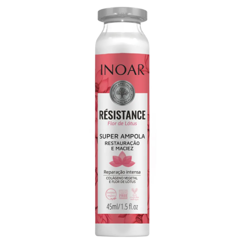 Resistance Flor de Lotus Ampola Ampulė pažeistiems plaukams, 45ml