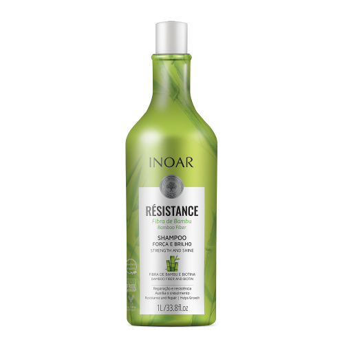 Resistance Fibra de Bambu Shampoo Stiprinantis ir blizgesio suteikiantis šampūnas, 1000ml