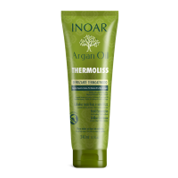 Argan Oil Thermoliss Thermo-Active Defrizzing Balm Besipučiančių plaukų balzamas prieš tiesinimą, 240 ml 