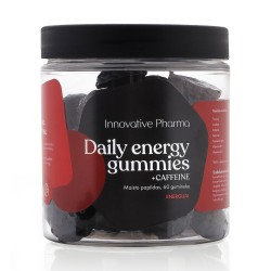 Daily Energy Gummies + Caffeine Maisto papildas, 60 guminukų 