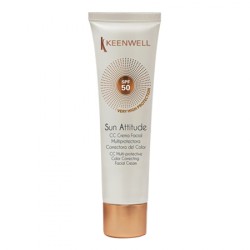 Sun Attitude CC Cream SPF50 Apsauginis CC kremas, 60ml 
