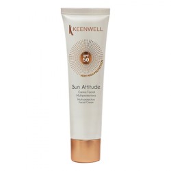 Sun Attitude Facial Cream SPF50 Apsauginis kremas nuo saulės veidui, 60ml 