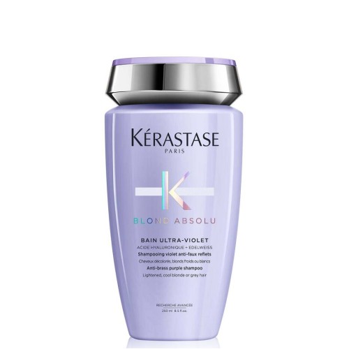 Blond Absolu Bain Ultra-Violet Neutralizuojantis šampūnas šviesiems plaukams, 250ml