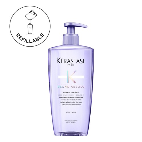 Blond Absolu Bain Lumiere Drėkinantis ir žvilgesio suteikiantis šampūnas šviesintiems plaukams, 500ml