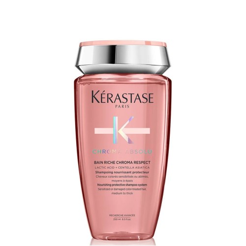 Chroma Absolu Bain Riche Chroma Respect Maitinantis apsauginis šampūnas, 250ml