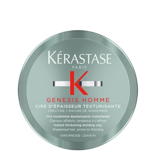Genesis Homme Cire D'Épaisseur Texturisante Plaukų formavimo molis, 75ml