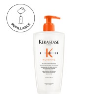 Nutritive Bain Satin Riche Maitinamasis šampūnas itin sausiems plaukams, 500ml 