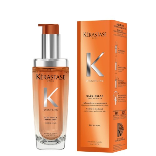Discipline Huile Oleo-Relax Aliejus nepaklusniems plaukams, 75ml