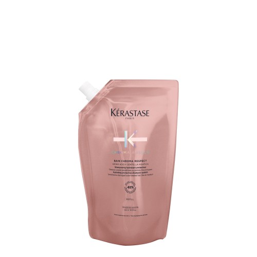 Chroma Absolu Bain Chroma Respect Refill Drėkinančio apsauginio šampūno papildymas, 500ml