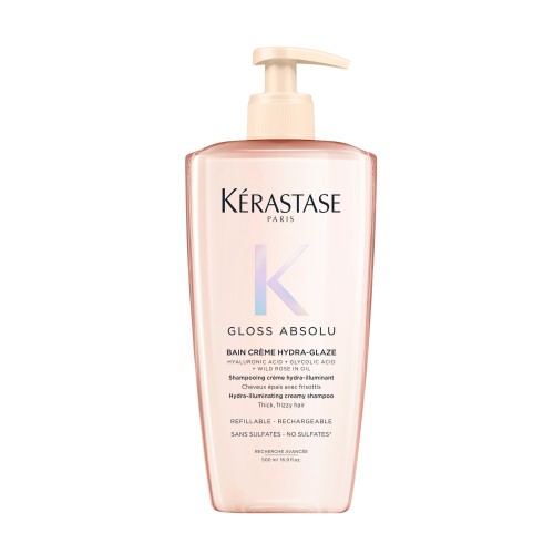 Gloss Absolu Bain Crème Hydra-Glaze Drėkinamasis žvilgesio suteikiantis šampūnas, 500ml