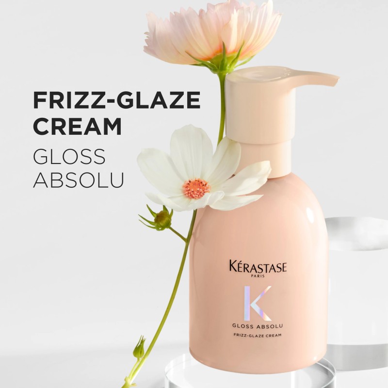 Gloss Absolu Frizz Glaze Crème Nenuplaunamas plaukų formavimo kremas, 240ml