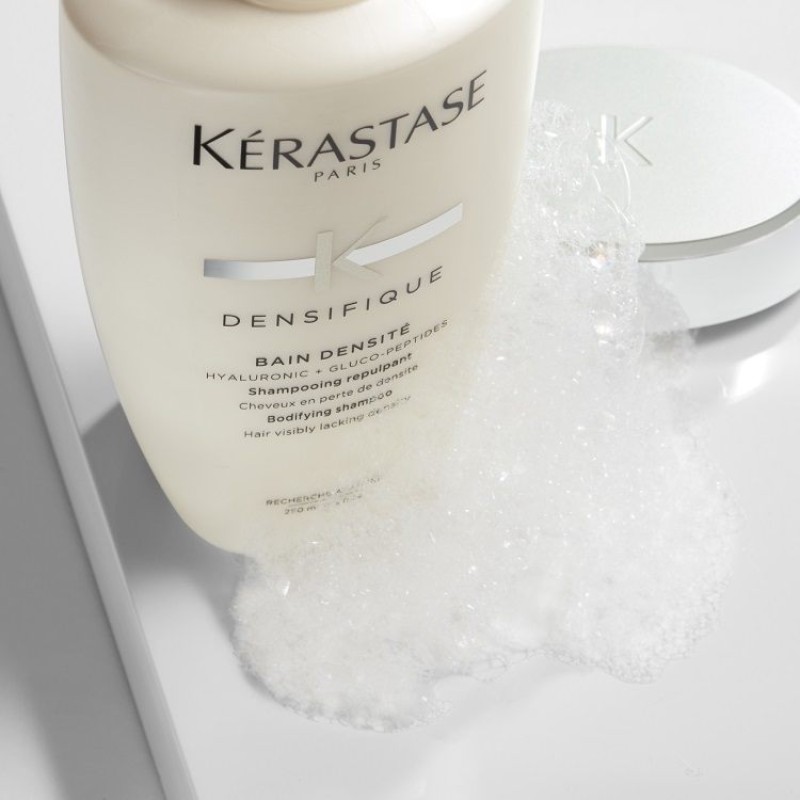 Densifique Bain Densité Apimties suteikiantis šampūnas su hialuronu, 250 ml