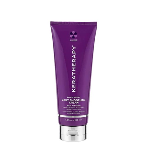 Keratin Infused Daily Smoothing Cream Glotninamasis plaukų kremas su keratinu, 200ml