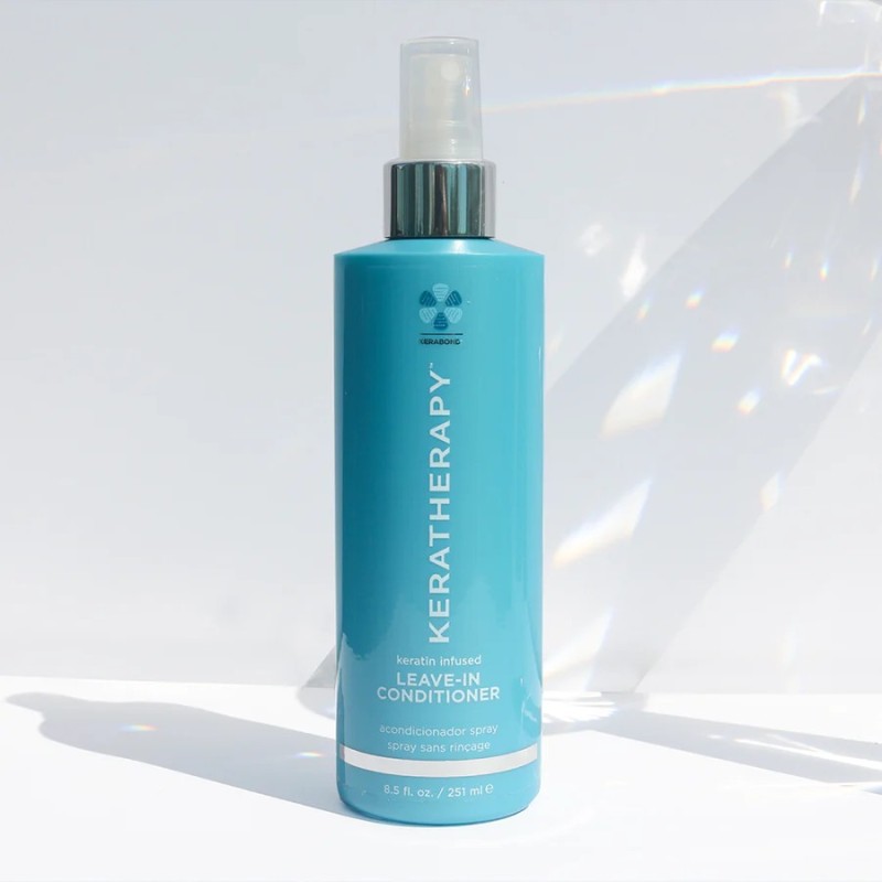 Keratin Infused Leave-In Conditioner Nenuplaunamas drėkinamasis kondicionierius, 251ml