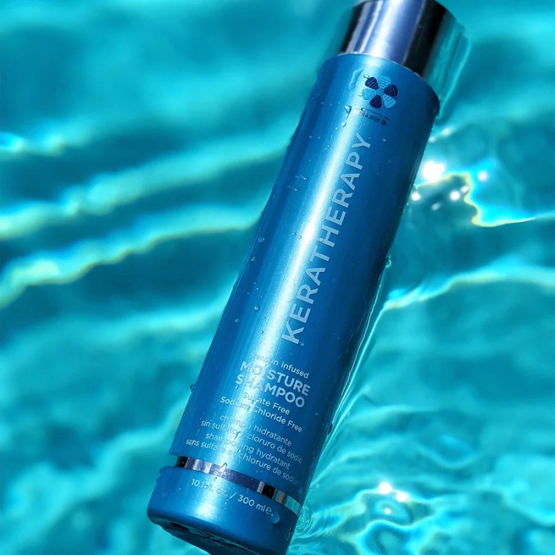 Keratin Infused Moisture Shampoo Drėkinamasis šampūnas su keratinu, 300ml