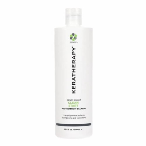 Keratin Infused Clean Start Pre-Treatment Shampoo Giliai valantis šampūnas, 500ml