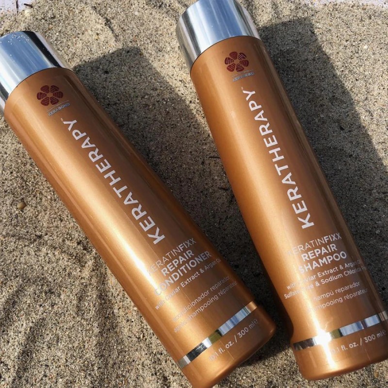 Keratin Fixx Repair Shampoo Atkuriamasis šampūnas su keratinu, 300ml