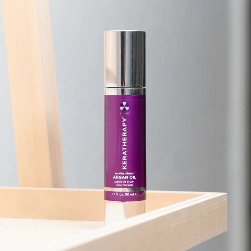 Keratin Infused Argan Oil Arganų aliejus plaukams, 50ml