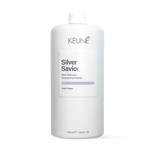 Care Line SILVER SAVIOR Šampūnas sidabriniams atspalviams puoselėti, 1000 ml