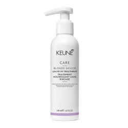 Care Blond Savior Leave-In Treatment Nenuplaunamas atkuriamasis plaukų kremas, 140ml 