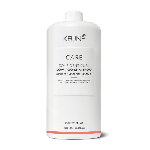 Care Confident Curl Low-Poo Shampoo Šampūnas garbanotiems plaukams, 1000ml