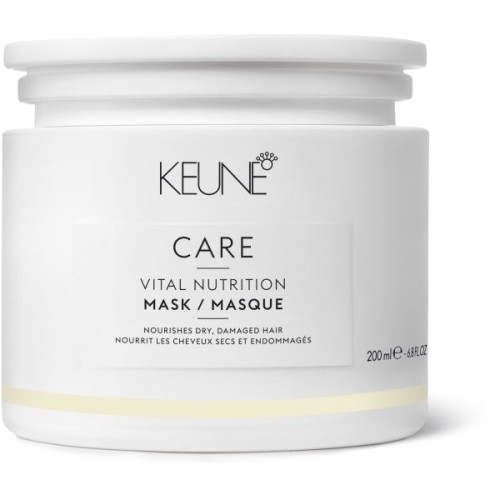 Care Line VITAL NUTRITION Kaukė sausiems, pažeistiems plaukams, 200 ml