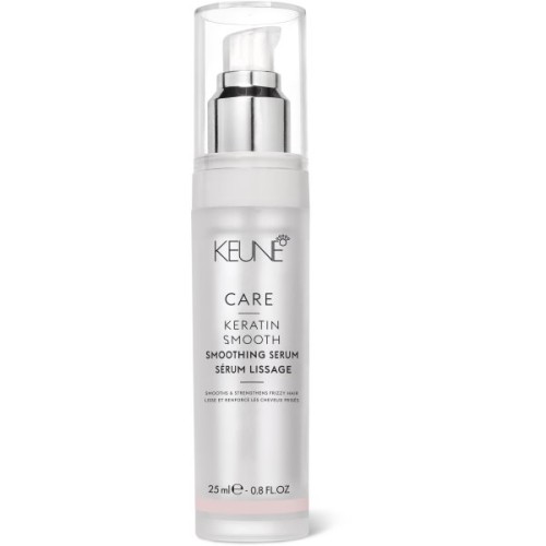 Care Line KERATIN SMOOTH Serumas su keratinu sausiems, nepaklusniems plaukams, 25 ml