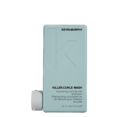 KILLER.CURLS WASH Maitinamasis avižų pieno šampūnas garbanoms, 250ml