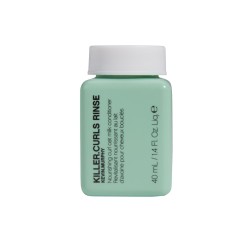 KILLER.CURLS RINSE Maitinamasis avižų pieno kondicionierius garbanoms, 40ml 