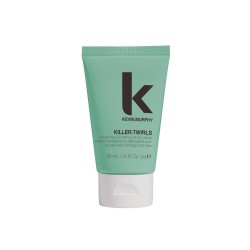 KILLER.TWIRLS Maitinamasis avižų pieno kremas garbanoms, 40ml 