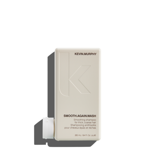 SMOOTH.AGAIN.WASH Glotninamasis šampūnas storiems ir šiurkštiems plaukams, 250ml