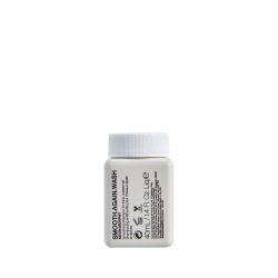 SMOOTH.AGAIN.WASH Glotninamasis šampūnas storiems ir šiurkštiems plaukams, 40ml 