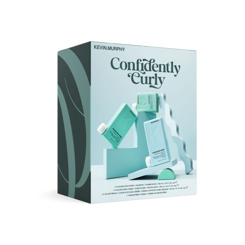 CONFIDENTLY CURLY Garbanotų plaukų priežiūros rinkinys, 1vnt