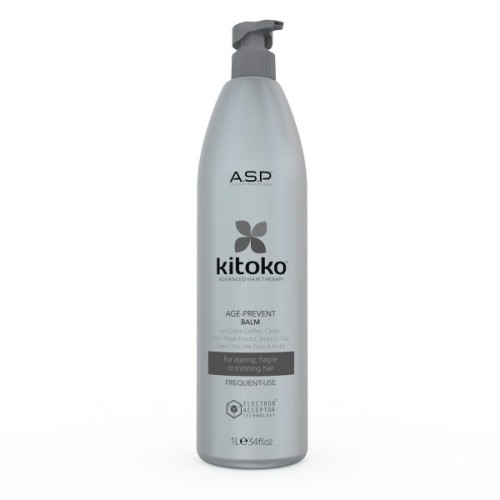 Kitoko Age Prevent Balm Stiprinamasis balzamas slenkantiems plaukams, 1000ml