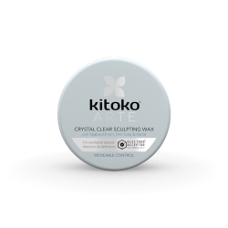 Kitoko Crystal Clear Sculpting Wax Plaukų formavimo vaškas, 75ml 