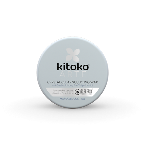 Kitoko Crystal Clear Sculpting Wax Plaukų formavimo vaškas, 75ml