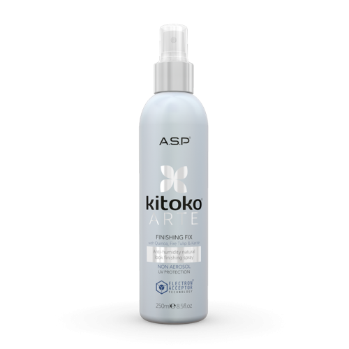 Kitoko Arte Finishing Fix Šlapias plaukų lakas, 250ml