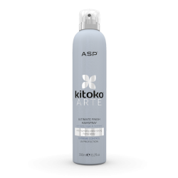 Kitoko Arte Ultimate Finish Hairspray Stiprios fiksacijos plaukų lakas, 300ml 