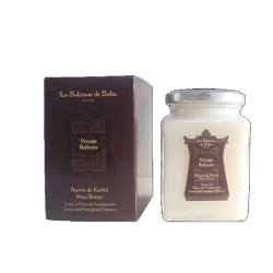 Bali Shea Butter Lotoso ir plumerijos gėlių aromato taukmedžio sviestas, 300g 