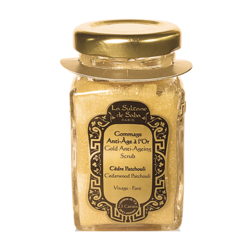 Gold & Champagne Scrub Veido šveitiklis su aukso dalelėmis, 100ml