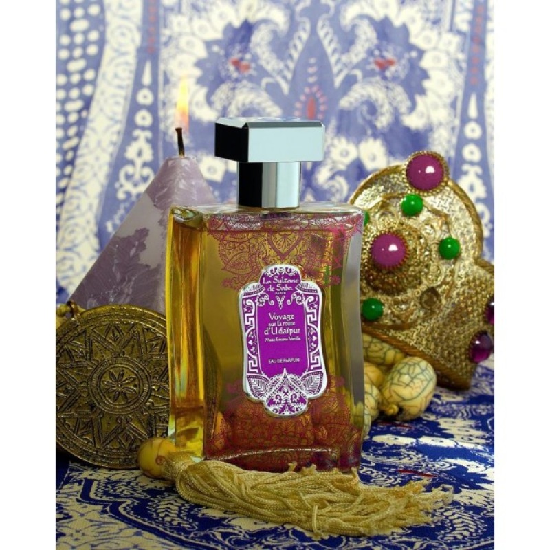 Udaipur Eau de Parfum Muskuso, smilkalų ir vanilės aromato parfumuotas vanduo, 100ml