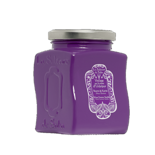 Udaipur Shea Butter Muskuso, smilkalų ir vanilės aromato taukmedžio sviestas, 300g