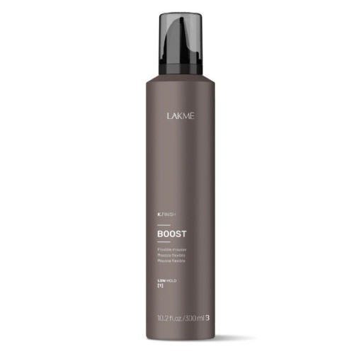 K.FINISH BOOST Flexible Mousse Lanksčios fiksacijos plaukų putos, 300ml