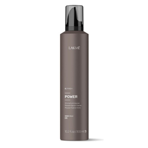 K.FINISH POWER Strong Hold Mousse Stiprios fiksacijos plaukų putos, 300ml