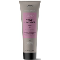 Teknia Violet Lavender Mask Kaukė violetine spalva dažytiems plaukams, 250 ml 