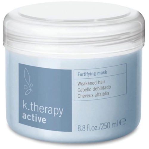 K.therapy Active Fortifying Mask Atstatanti kaukė slenkantiems plaukams, 250 ml