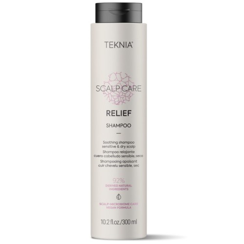 Teknia Scalp Care Relief Shampoo Šampūnas jautriai ir sausai galvos odai, 300 ml