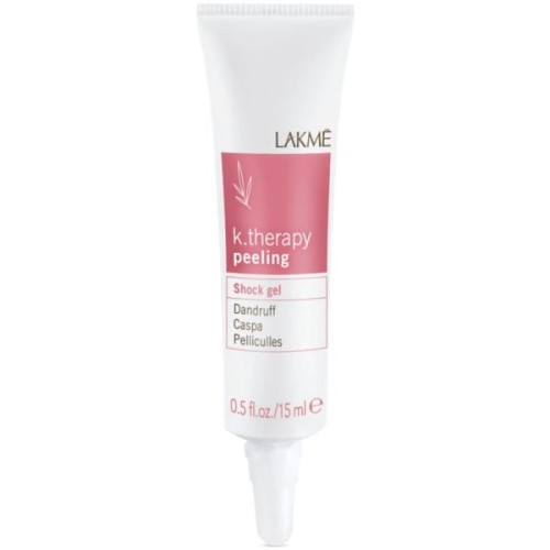 K.therapy Peeling Shock Gel Valomasis gelis pleiskanotiems plaukams, 15 ml