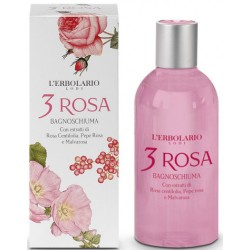 3 Rosa Rožių aromato dušo ir vonios gelis, 250 ml 
