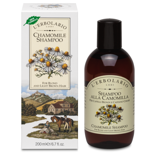 Chamomile Shampoo For Blond And Light Brown Hair Šampūnas šviesiems plaukams, 200ml